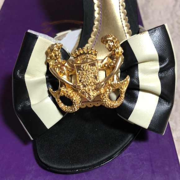 NEW-Anthropologie Hale Bob Bow Tie/Gold Medallion - Picture 7 of 8